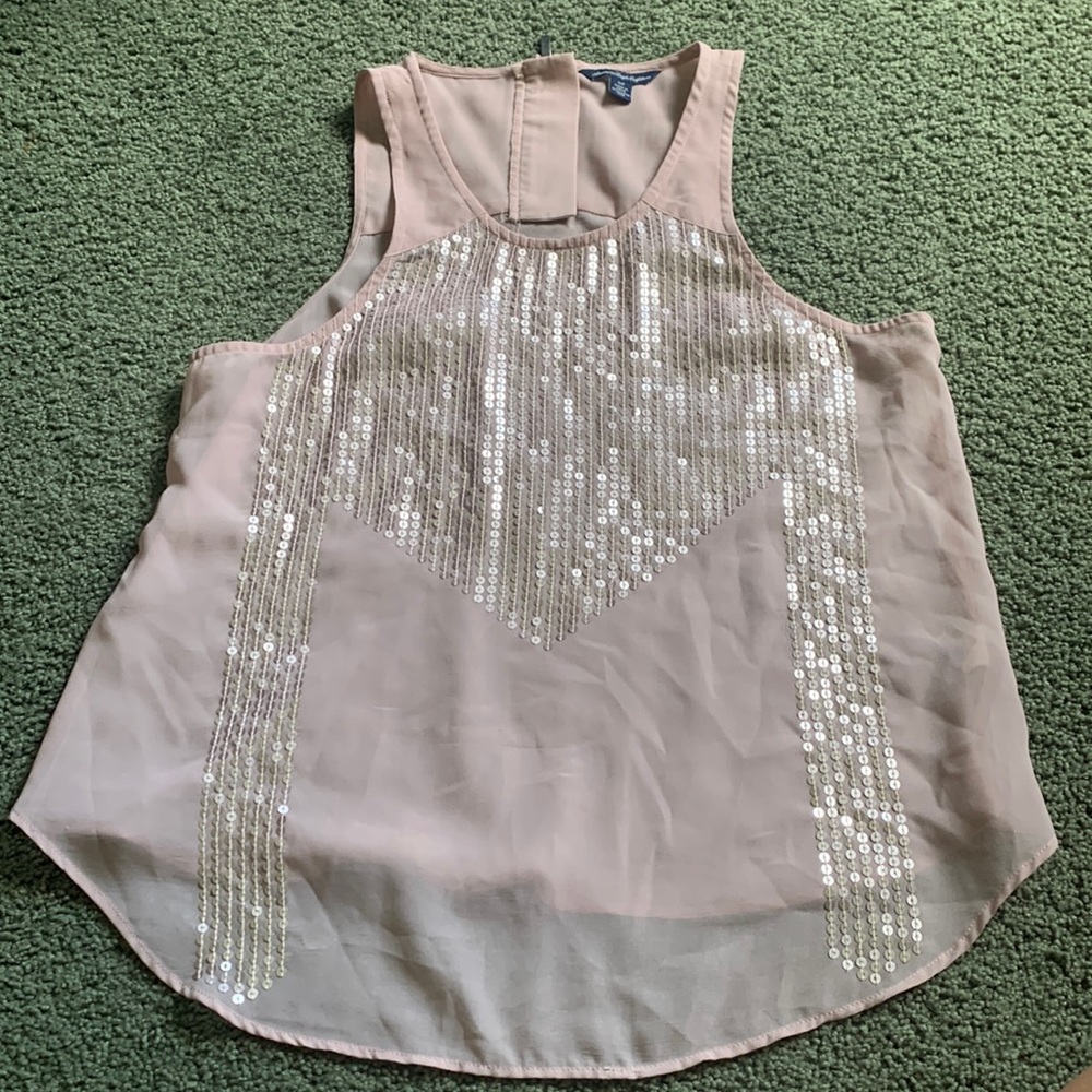 Pink tank top